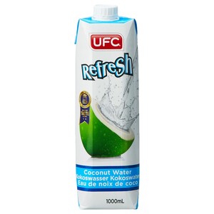 Ufc Coconut Water 100% Refresh 1L