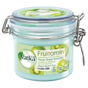 Vatika Fruitamin Hair Conditioning Mask Power Green Smoothie 350G
