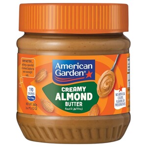 American Garden Creamy Almond Butter Gluten Free 340G