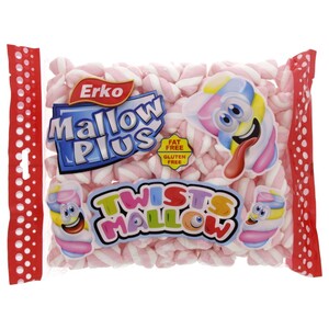 Erko Mallow Plus Twist Mallows 500G