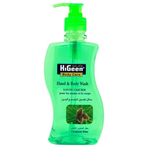 Higeen Hand & Body Wash Original Pine 500Ml