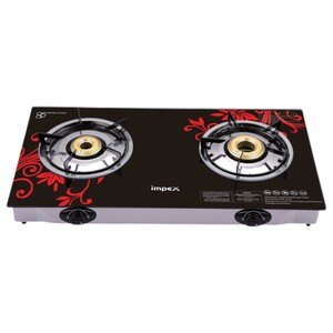 Impex Gas Stove 2 Burners Ix Igs1212f