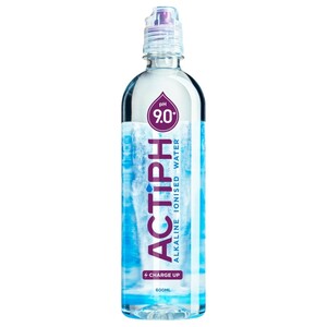 Actiph Alkaline Ionised Water Ph9+ 600Ml