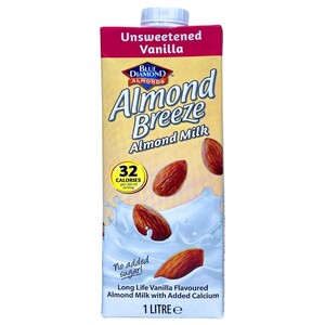 Blue Diamond Almond Milk Vanilla Unsweetened 1L