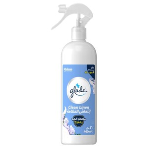 Glade Air Freshener Clean Linen Spray 460Ml