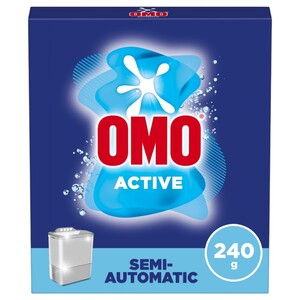 Omo Active Powder Laundry Detergent Semi-Automatic 240G