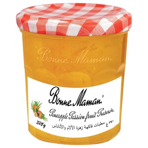Bonne Maman Jam Pineapple Passion Fruit 370G