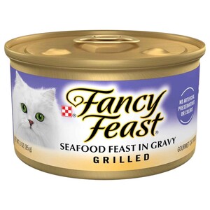 Fancy Feast Wet Cat Food Grilled Seafood 85G