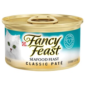 Fancy Feast Pate Wet Cat Food Seafood 85G