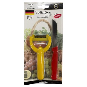 Solingen Knife + Y-Peeler 2 Pieces Set Hw01613