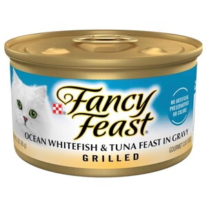 Fancy Feast Wet Cat Food Ocean Whitefish & Tuna Feast 85G