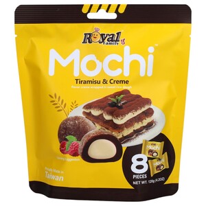 Royal Family Mochi Tiramisu & Creme 8 Pieces 120G