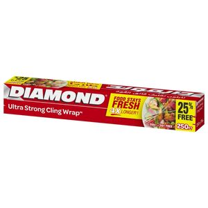 Diamond Ultra Strong Cling Wrap 250 Ft