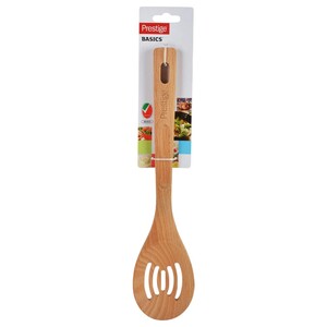 Prestige Wooden Slotted Spoon Pr51173