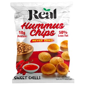 Real Hummus Chips Sweet Chilli 35G