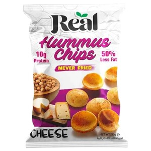Real Hummus Chips Cheese 35G