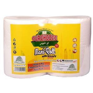 Our Choice Maxi Roll Ultra Soft Premium 180 M X 2