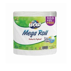 Wow Embossed Mega Roll 300+50 M