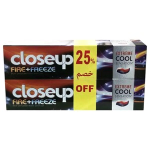 Close Up Toothpaste Fire + Freeze 100Ml -25% Off