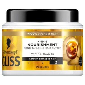 Schwarzkopf Gliss Hair Butter 4-In-1 Bond-Building 400Ml