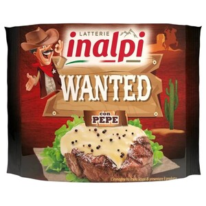 Inalpi Wanted Black Pepper Cheese Slices 150G