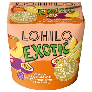 Lohilo Protein Ice Cream Exotic 350Ml