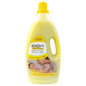 Ibiza Pro Clean Fabric Softener White Pearls 3L