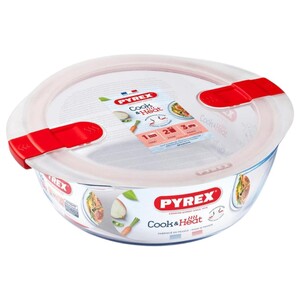 Pyrex Round Container + Lid 20X18cm