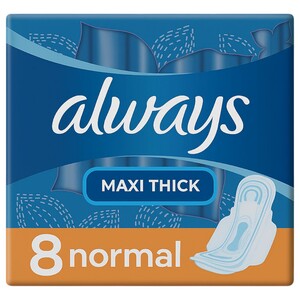 Always Maxi Thick Normal 8 Pads