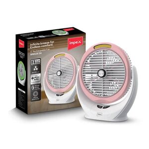 Impex 6" Rechargeable Fan Breeze D6