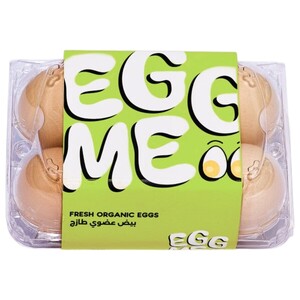 Egg Me Eggs Organic 6 Pieces