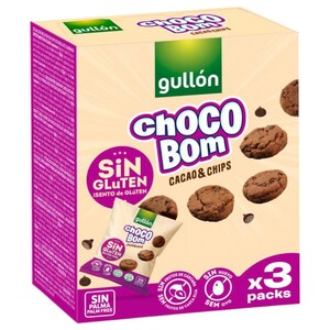 Gullón Biscuits Choco Bom Cacao & Chips 120G