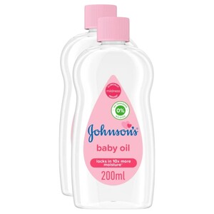 Johnson's Baby Oil 200Ml X2