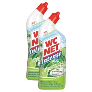 Wc Net Intense Gel Toilet Bowl Cleaner Lime Fresh 750Ml -25% Off