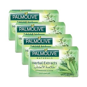 Palmolive Soap Bar Herbal 90G X4 -20% Off