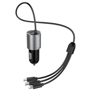Dudao Car Charger 3 In 1 1 Meter R5pron 3.4A