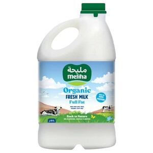 Meliha Fresh Milk Full Fat Organic 2L