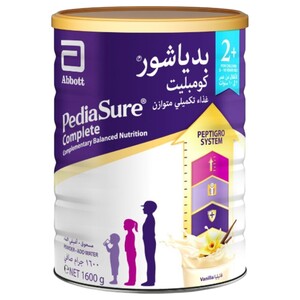 Pediasure Complete 2+ Peptigro Milk Formula Vanilla 1600G