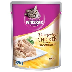 Whiskas Cat Food Chicken Entree 85G