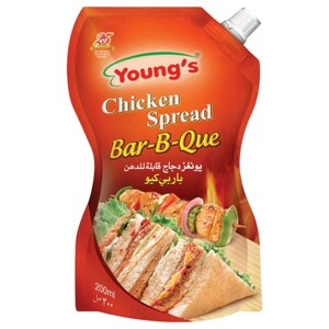 Young's Chicken Spread Bar-B-Que Pouch 200Ml