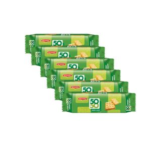 Britannia 50-50 Biscuits 10 X 62G Price Offer