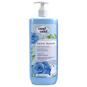 Cool & Cool Hand Wash Anti-Bacterial Exotic Bloom 500Ml