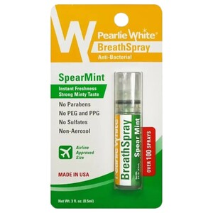 Pearlie White Breath Spray Spearmint 8.5Ml
