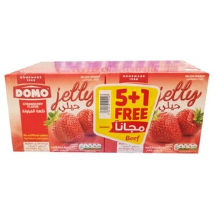 Domo Jelly Strawberry 85G 5+1 Free