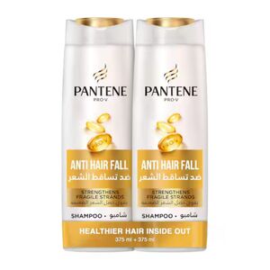 Pantene Pro-V Anti-Hair Fall Shampoo, 375 Ml Pack Of 2