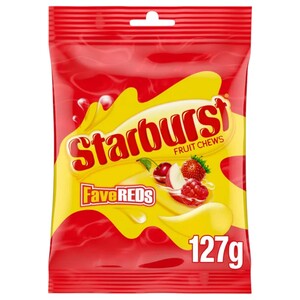 Starburst Candy Fruit Chews Favereds 127G