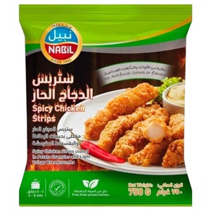 Nabil Spicy Chicken Strips 750G