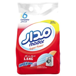 Madar Red Detergent Powder Super Power 1.5Kg