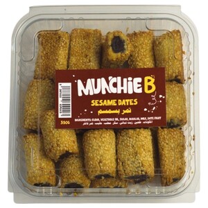 Munchie B Sesame Dates 350G