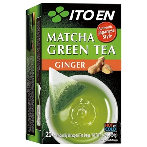 Ito En Green Tea Matcha Ginger 20 Bags 30G